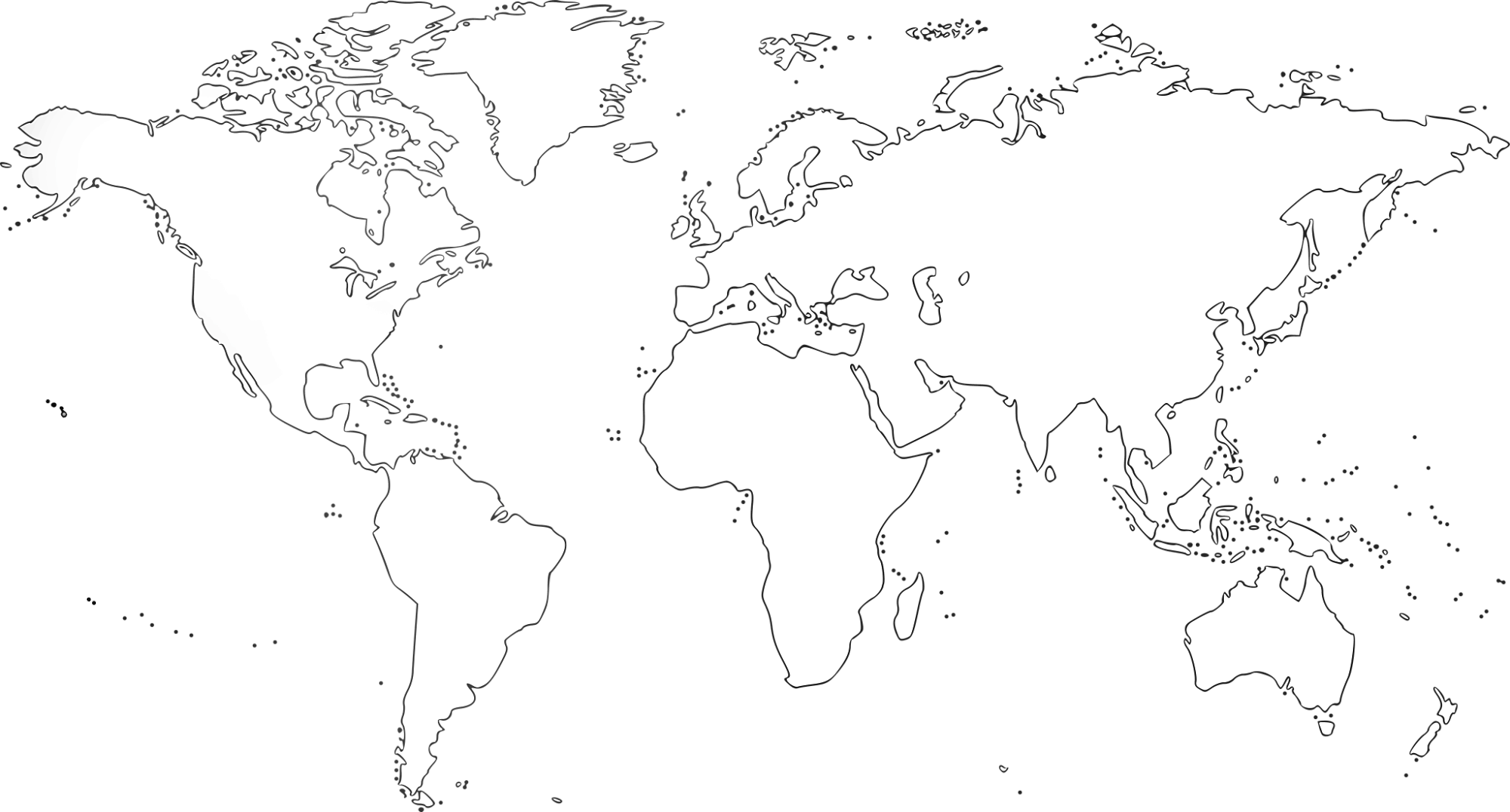Mapa internacional Éxico