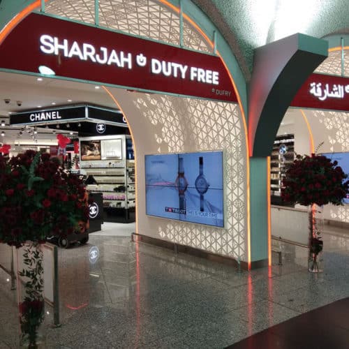 Project Management tiendas dufry Sharjah EAU